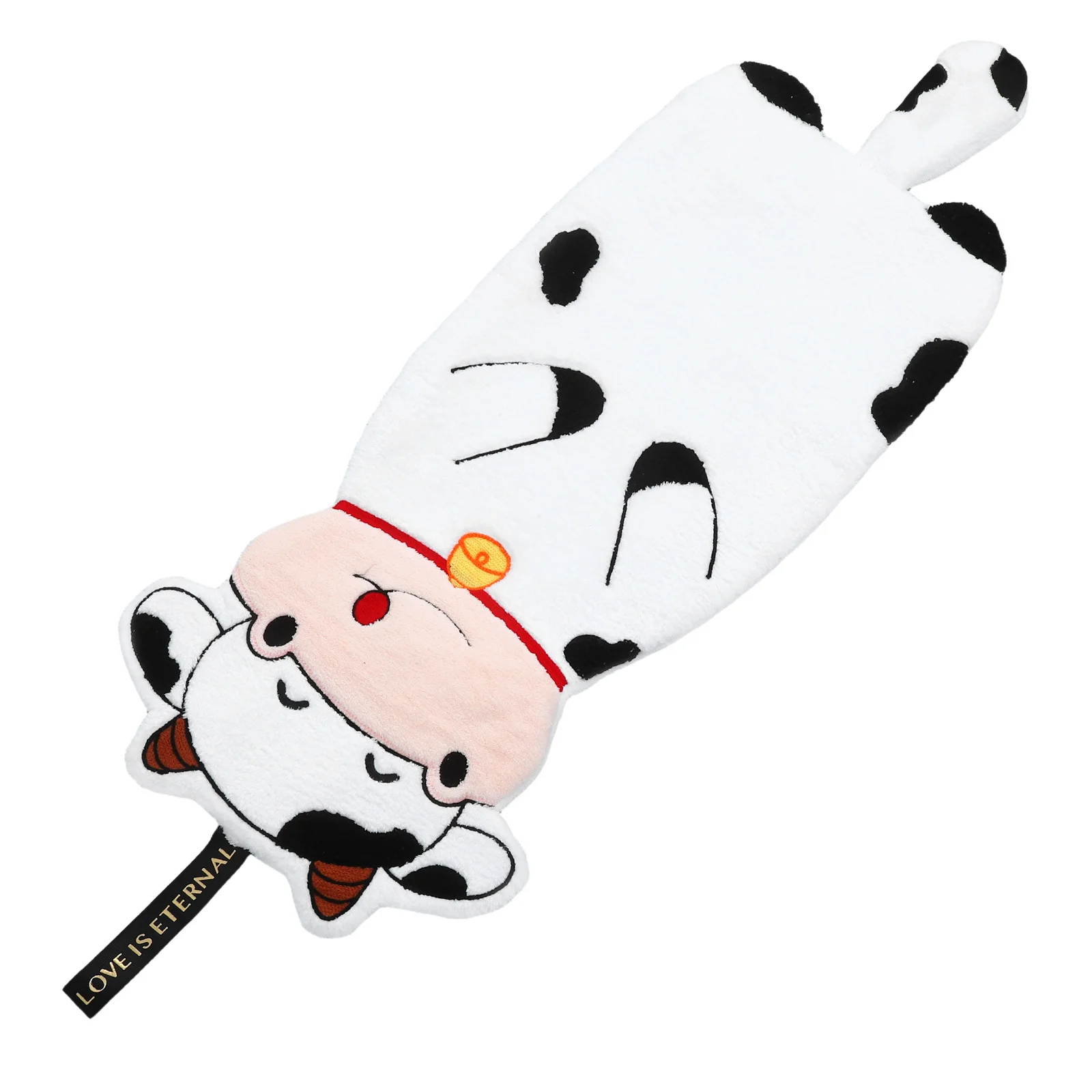 

Adorable Puppy Shape Hand Towel Super Absorbent Fleece Material Decorative Hanging Towel for Home Kitchen Bathroom Use