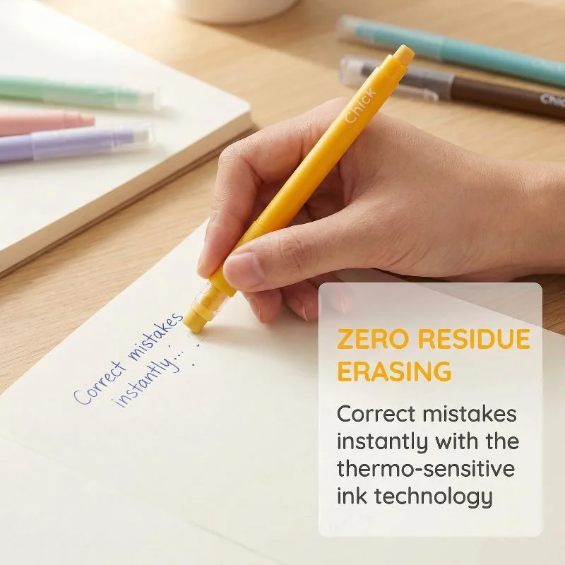 Erasable Gel Ink Pens Set of 8 - Gel Ink Pen Set review and price