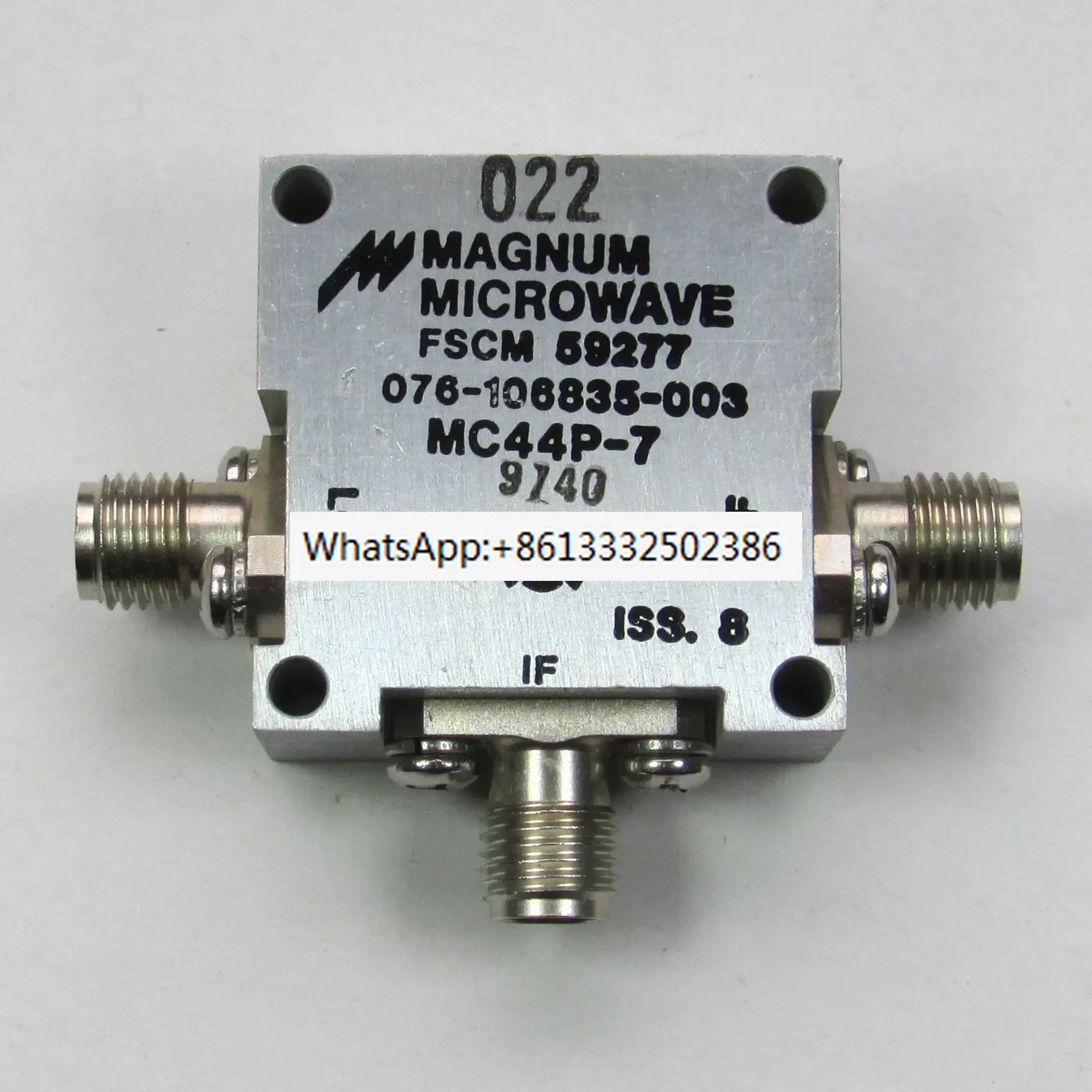 MAGNUM MC44P-7 3.5-8.5GHz SMA RF Coaxial Dual Balanced Mixer