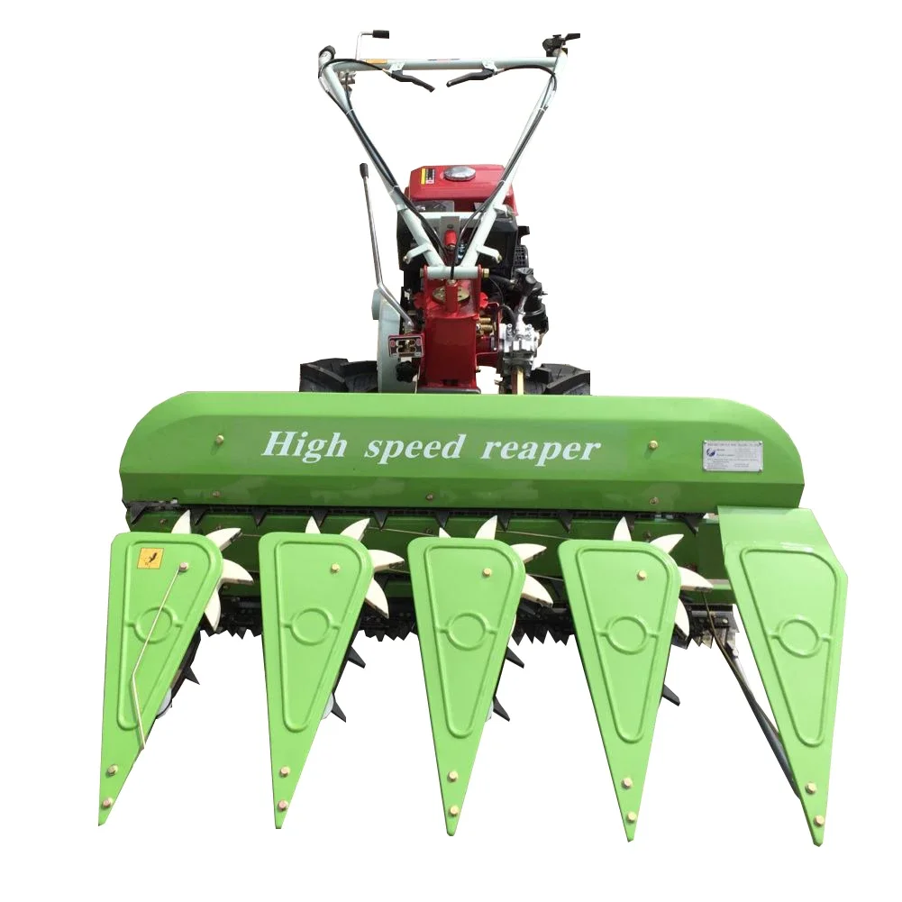 Mini RICE REAPER Small MACHINE PRICE mini wheat RICE REAPER MACHINE HARVESTER