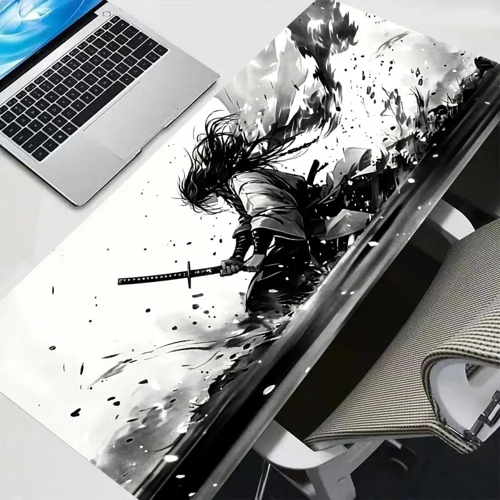 Ink Wash Warrior Playmat Mousepad Table Mat Bold High Definition Wear Anime Games Pads For Desk