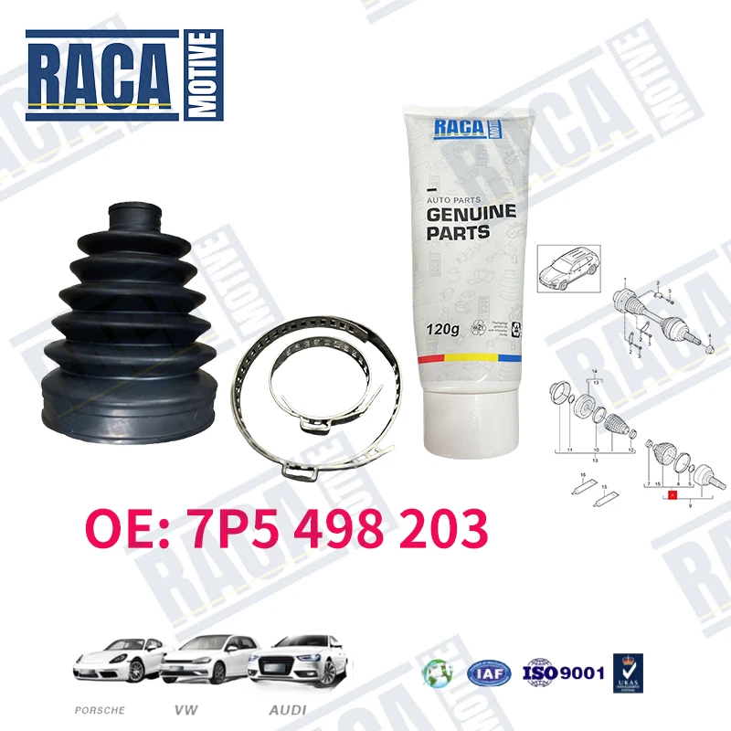 

Для Porsche Cayenne 92A 2010+ пылезащитный чехол переднего полувала 7P5498203 95834990410 LR025065 LR124708 J9C7757 J9C18072 00004330632