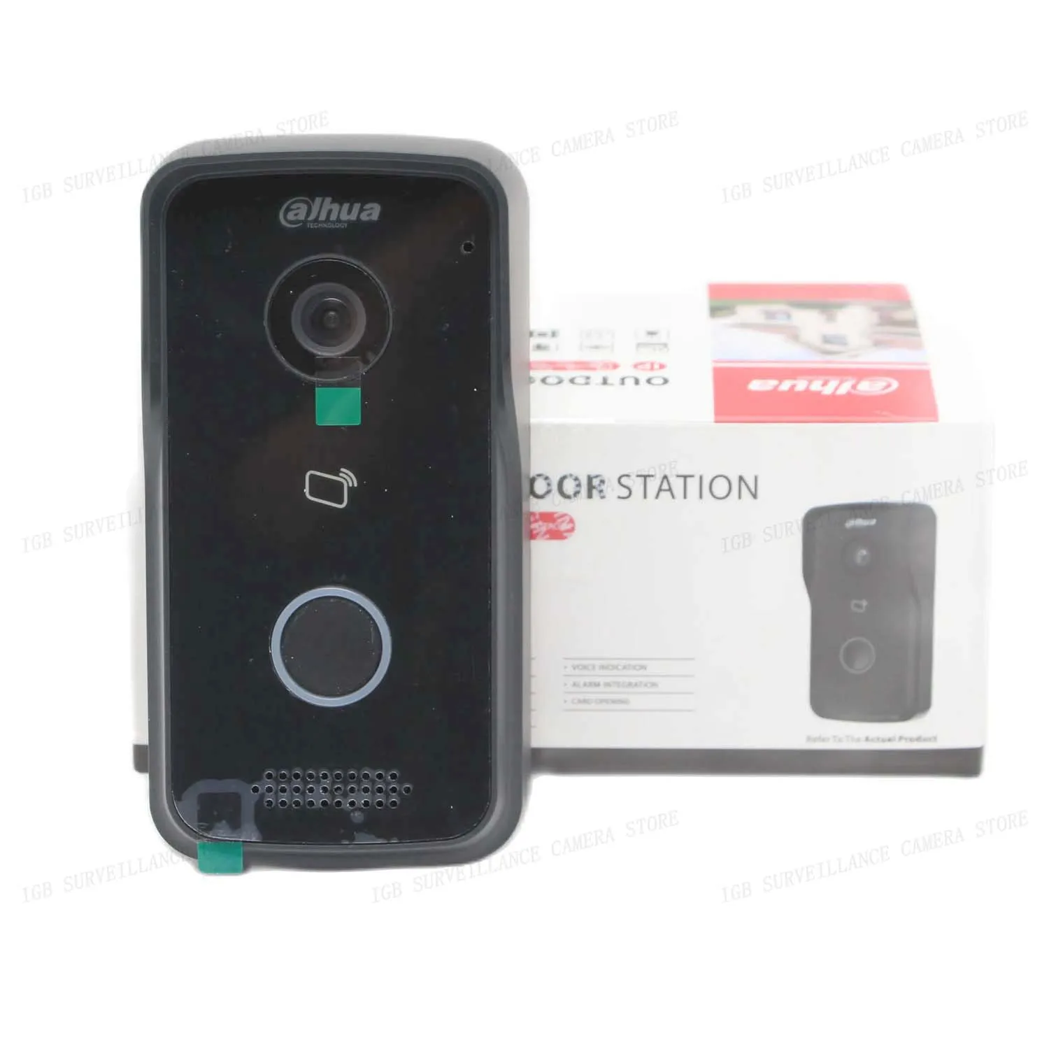 Imagem -02 - Dahua-multi-language Poe ip Villa Campainha Video Porteiro P2p Nuvem Estação de Porta P2p Nuvem Vto2111d-p-s2 802.3af