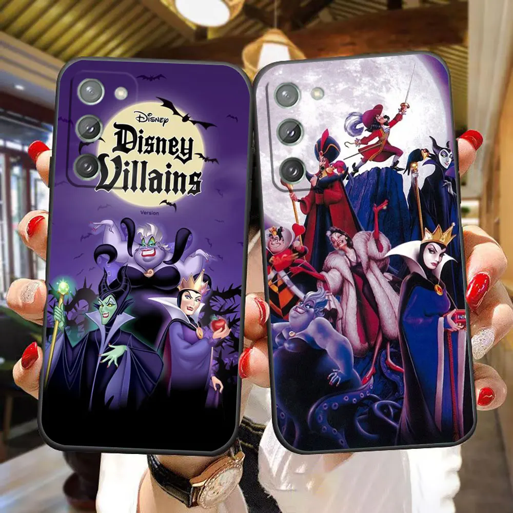 Disney Villain Queen Phone Case For Samsung Galaxy A02S A03S A04E A05S A10E A10S A50 A70 M23 M53 NOTE 10 20 Silicone Case Funda