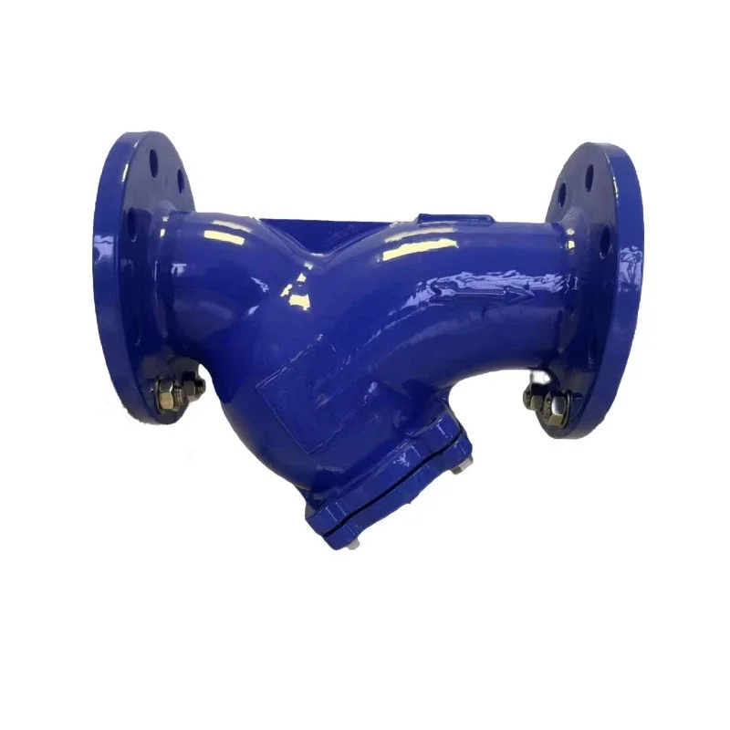 Standard Water Stop Filter Ductile Iron Flanged Stainless Steel Threaded Manual Water Filter