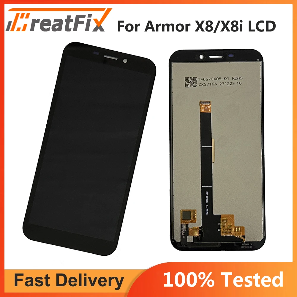 For ULEFONE ARMOR X3 LCD Display Touch Screen Digitizer Assembly Armor X8 X8i LCD For ARMOR X5 X13 Armor X9 X10 X11 X12 Pro LCD