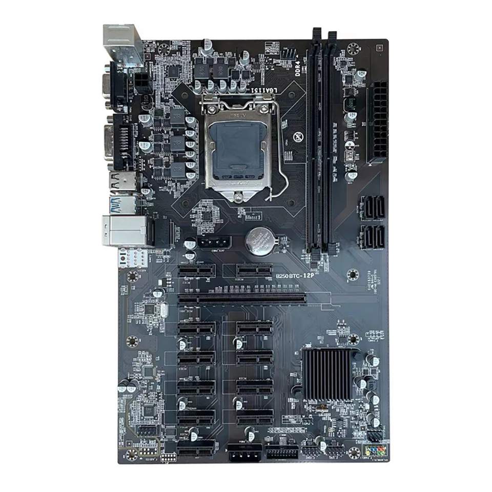 マイニングリグ フレーム B250-BTC 1400W B250 BTC-12P For Mining
