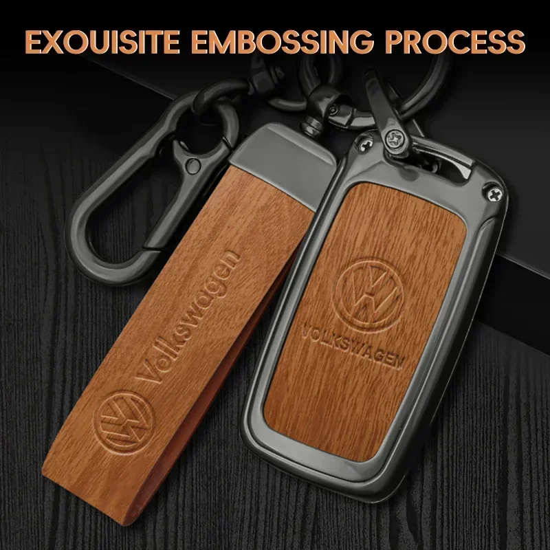 

Styling Mouldings Car Sticker For VOLKSWAGEN Zinc Alloy Car Key Case For Volkswagen Polo Tiguan Golf 4 5 Jetta Beetle Scirocco P