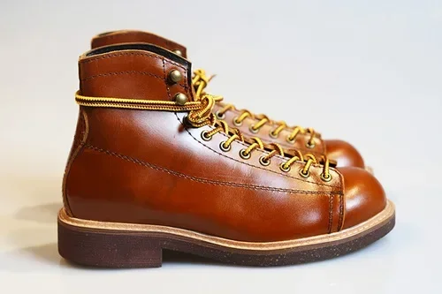 BNMGBGI Herren Leder Chelsea Stiefel 3