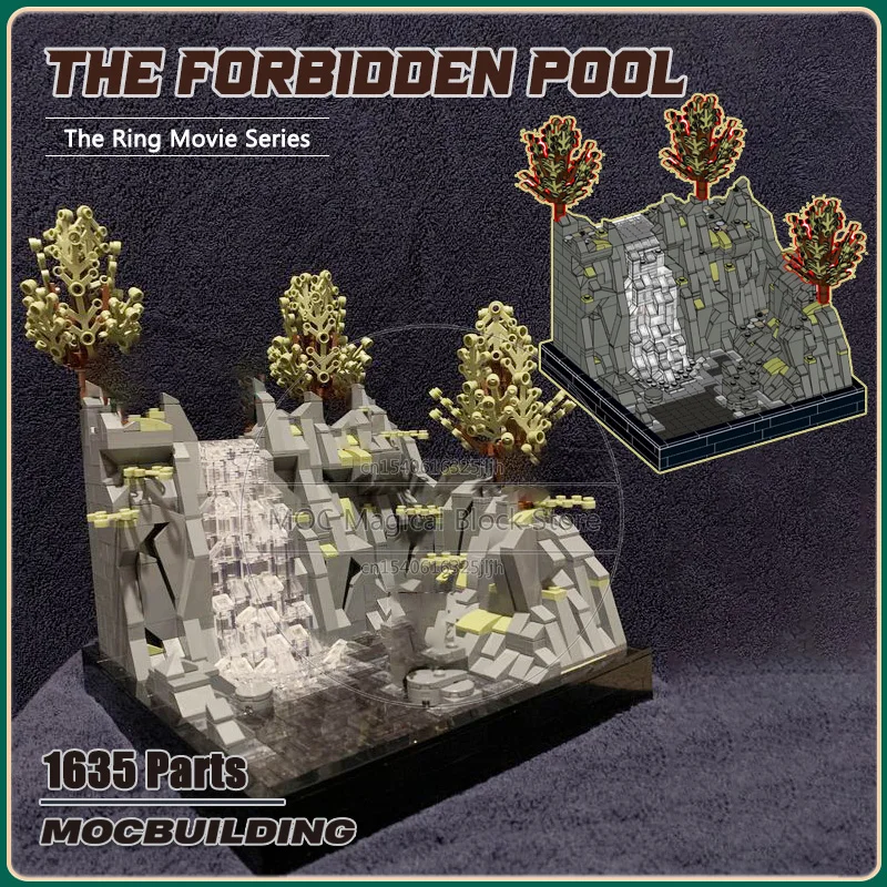 Movie Scence UCS Collection The Forbidden Pool MOC Building Blocks DIY Assembly Technology Bricks Creative Toys Xmas Gifts