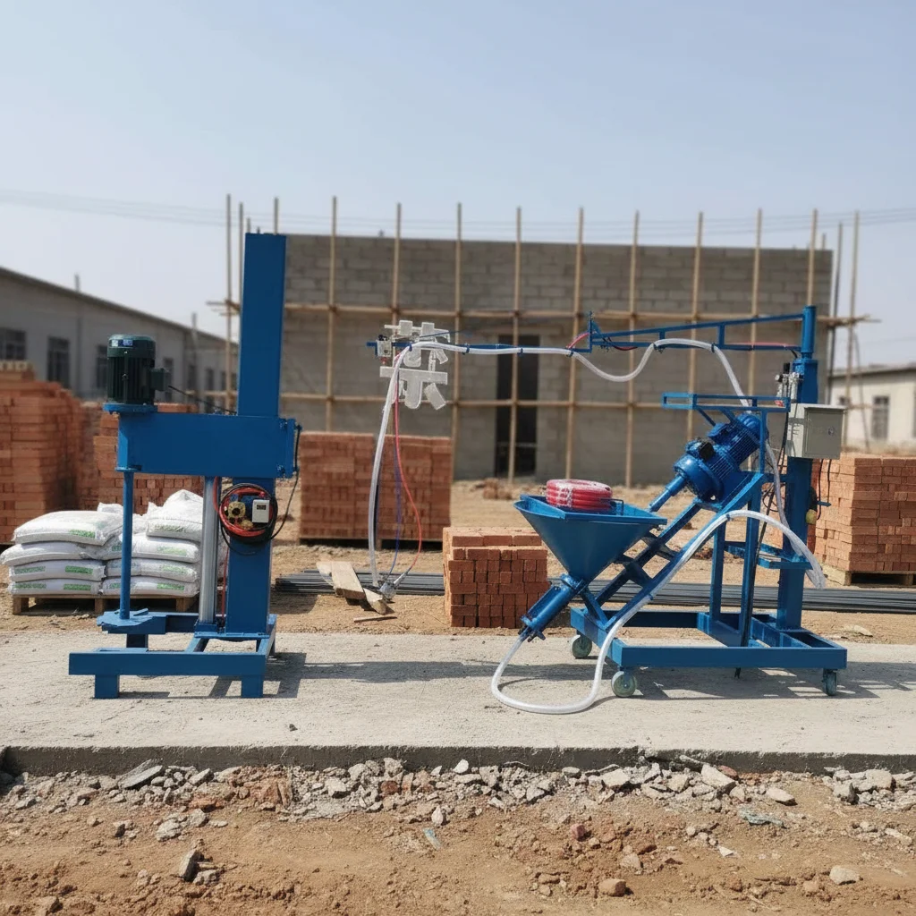 

Customized GRC Cement Mortar Sprayer GRC SPraying Machine For Construction Projects