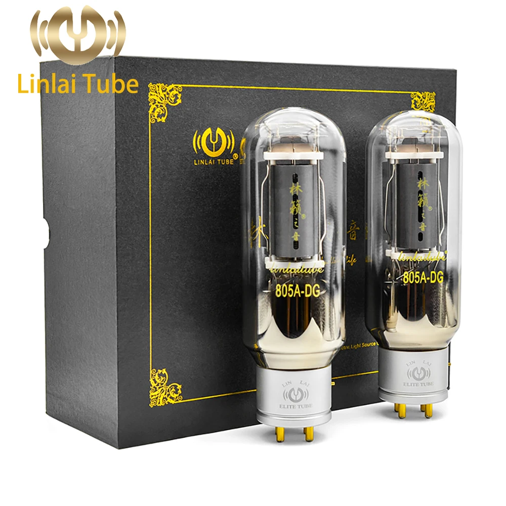 

Электронная лампа Linlai 805A-DG, замена вакуумной лампы Shuguang Psvane 805A, прецизионное соединение с фабрики для усилителей мощности