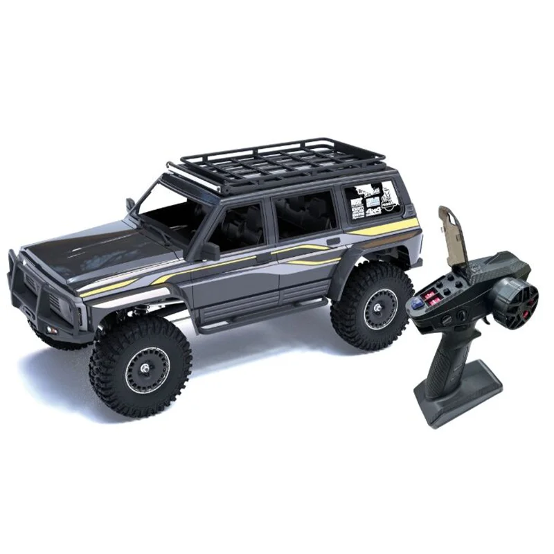 Nova versão yk4107pro rotor externo 1/10 profissional rc carro de controle remoto quatro rodas motriz veículo off-road presente de aniversário