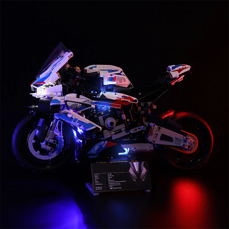 DIY LED Light Kit For LEGO 42130 (Only LED Light,Without Blocks Model)