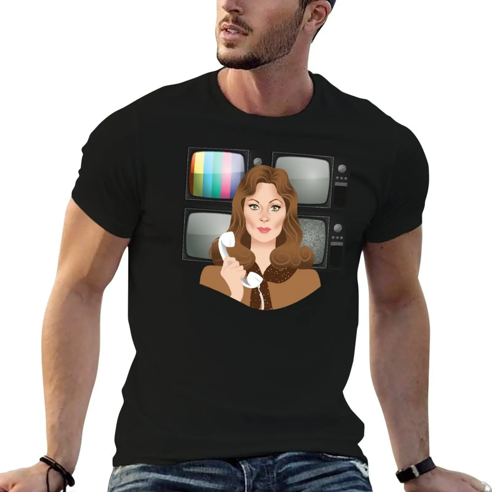 Diana Christensen T-Shirt Work Wear Simple Tee Shirt