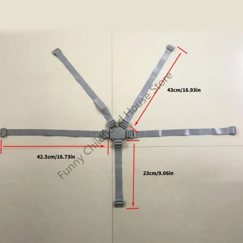 D0LA Modern Streamlined Infant Safety Harness for Dining Seats Stylish Appearance Enhances Home Decoration Functionality
