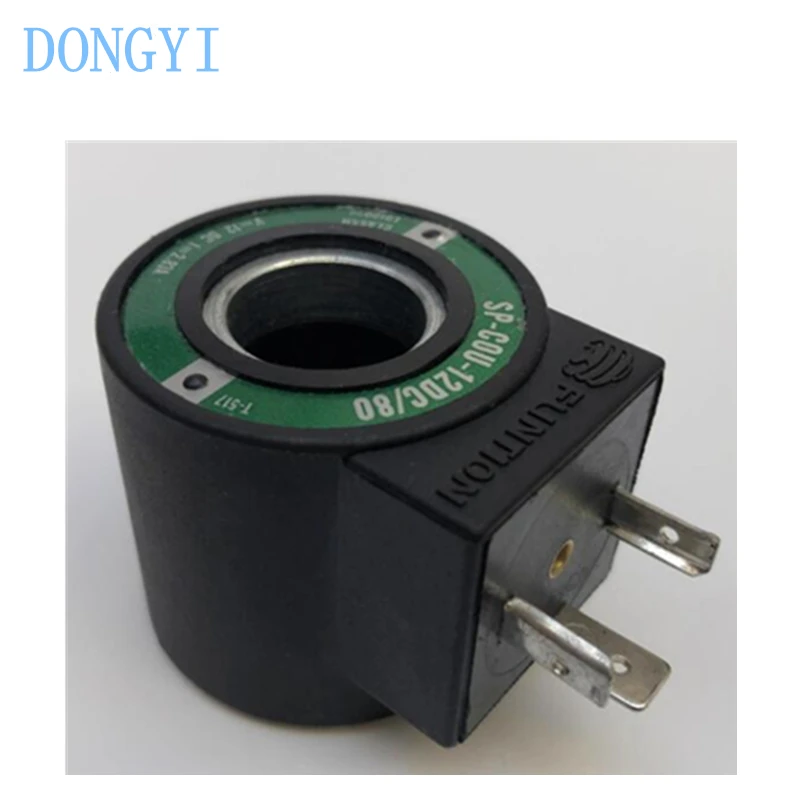 Solenoid Valve Coil SP-COU-24DC/80 SP-COU-12DC/80 SP-COI-230/50/60/80 Inner Diameter 18mm Height 39mm