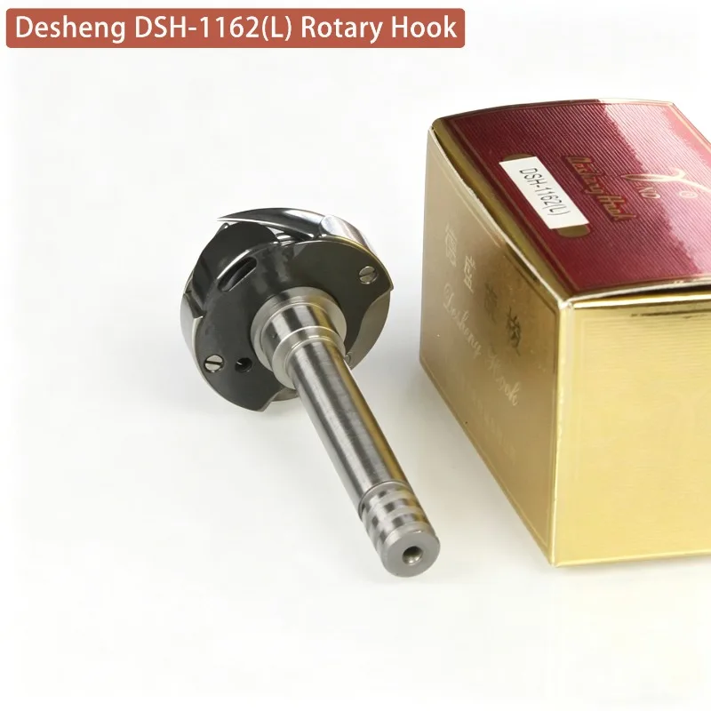 Piezas de Máquina de Coser Industrial, Gancho Rotatorio Original Desheng DSH-1162(L) para Máquina de Coser de Doble Aguja Juki LH-1162