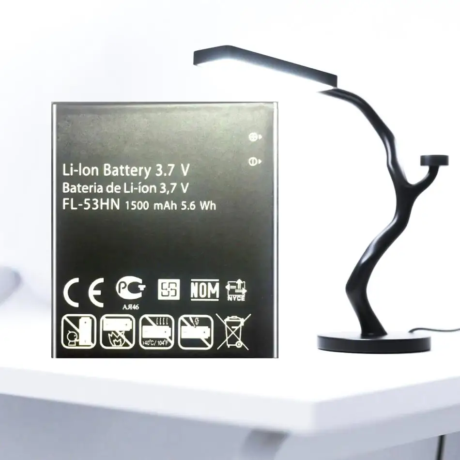 

For LG P990 Optimus 2X 3D P920 P925 P993 P999 C729 SU660 FL 53HN Reliable Power Supply Mobile Phone Battery FL-53HN 1500Mah