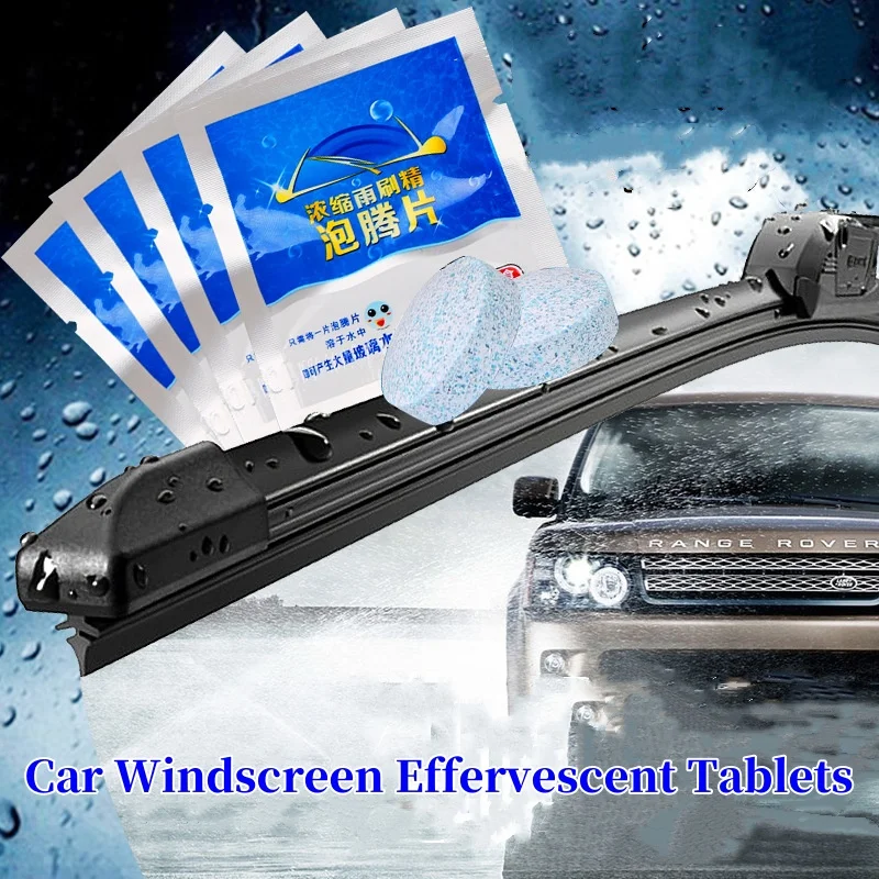 

Car Windscreen Effervescent Tablets Solid Cleaner Auto Windshield Wiper Cleaning Tablets Glass Cleaning Car Washing Accessories