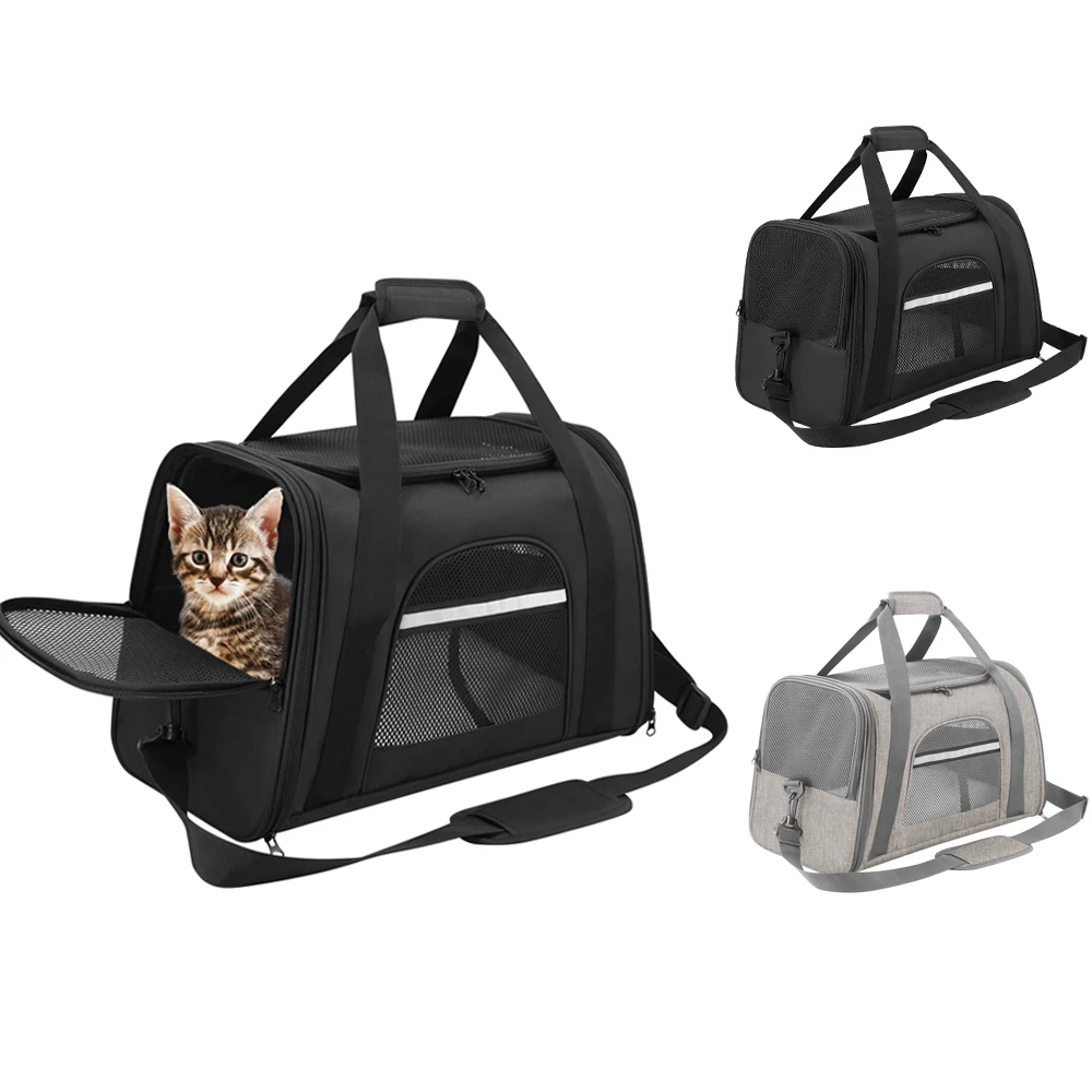 

Pet Bag Portable Dog Cat Carrier Bag Puppy Travel Bags Breathable Mesh Small Dog Cat Dogs Outdoor Tent Carrier Pets Handbag