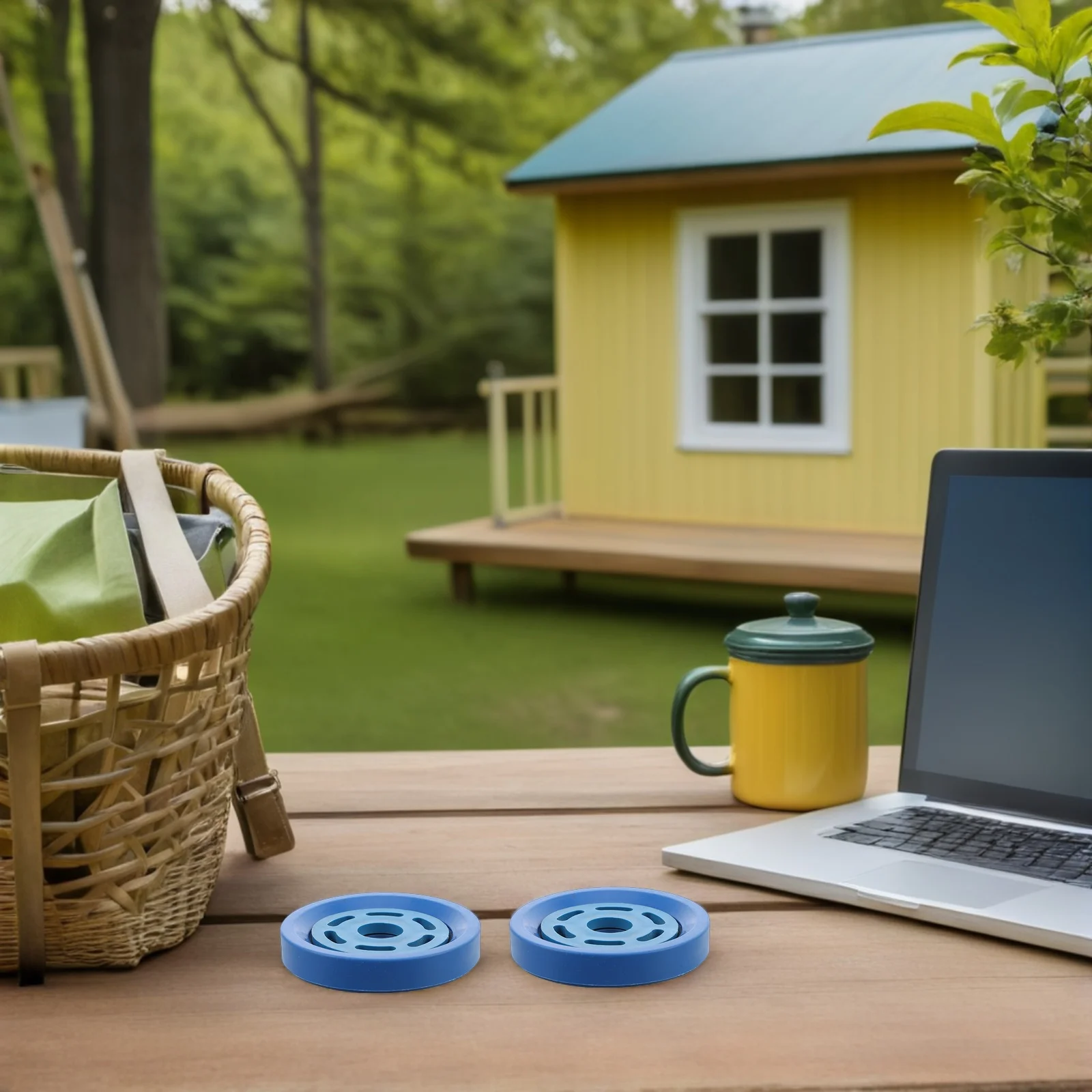 

12Sets American Style Fishing Net Branching Line Horn Net Ring Accessory Hand Rope Tool for Quick Installation and