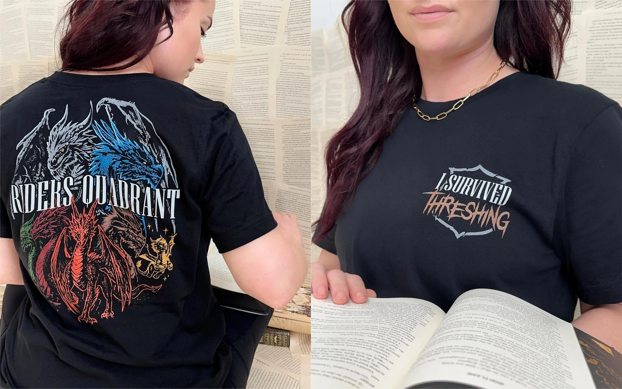 Riders Quadrant Shirt Fourth Wing Merch Officially Licensed Fourth Wing Shirt Basgiath War College Booktok Merch Bookstagram