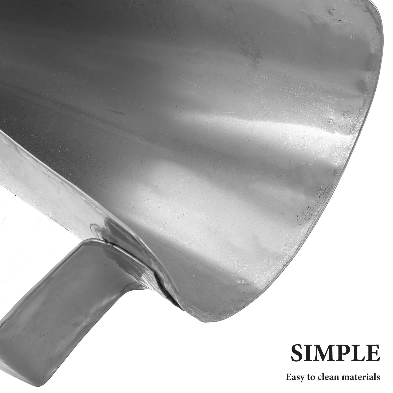 Metal Wide Mouth Kitchen Funnel Food Packaging Transfer Funnel for Chicken Claw Bagging Small Food Items Stable Base Fast