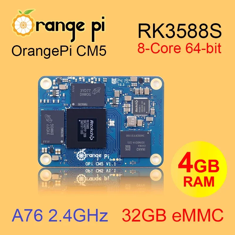 

OrangePi CM5 4GB32GB Single Board Computer