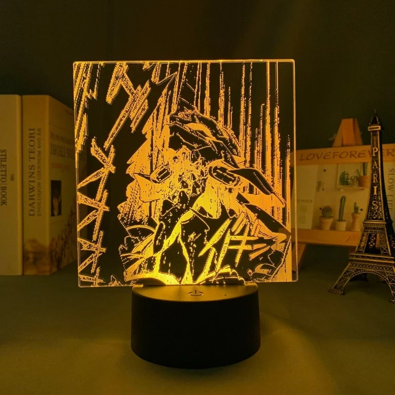 

EVA-01 TEST TYPE anime cartoon cute acrylic glowing standee Kawaii 2D bedroom atmosphere night light decoration gift