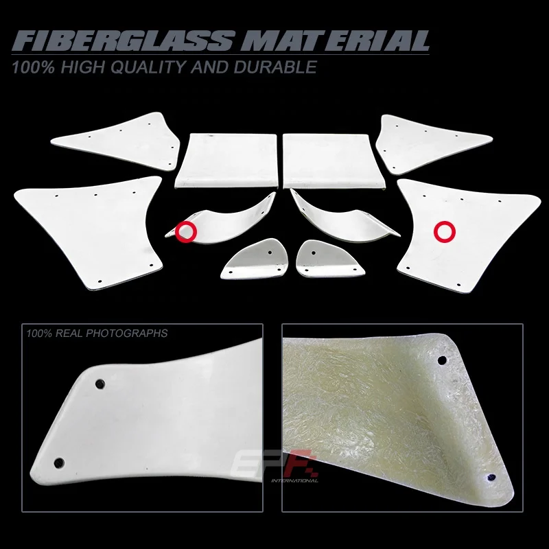 

suitable for Rear Spoiler Extension for HONDA CIVIC 5TH GEN EG 1991-1995 Civic Hatch Back RB Type 1.5 Fiber Glass Material