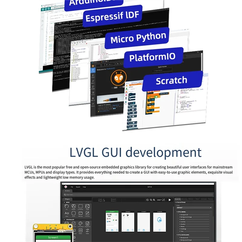 M07K-3.5 "TFT LCD شاشة ESP32-3248S035C 320X480 ST7796 سائق المقاومة وحدة عرض اللمس ل ESP32 لاردوينو Iot