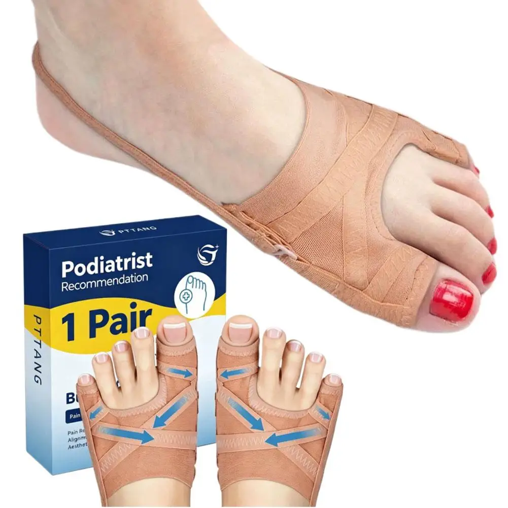 Unisex Thumb Corrector Pain Relief Breathable Toe Separating Realignment Comfort High-Elastic Mesh Ultra-Thin Wear With Shoes