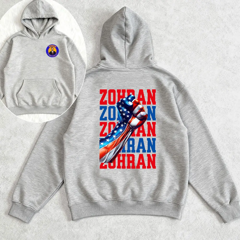 2025 exclusivo zohran mamdani para nova york cidade camisetas masculinas manga longa camisetas impressas roupas com capuz roupas masculinas moletons