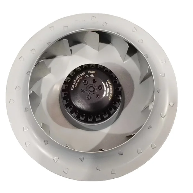 230V 110w 250mm Low Noise AC Backward Bending Centrifugal Fan for Industrial Washing Machine