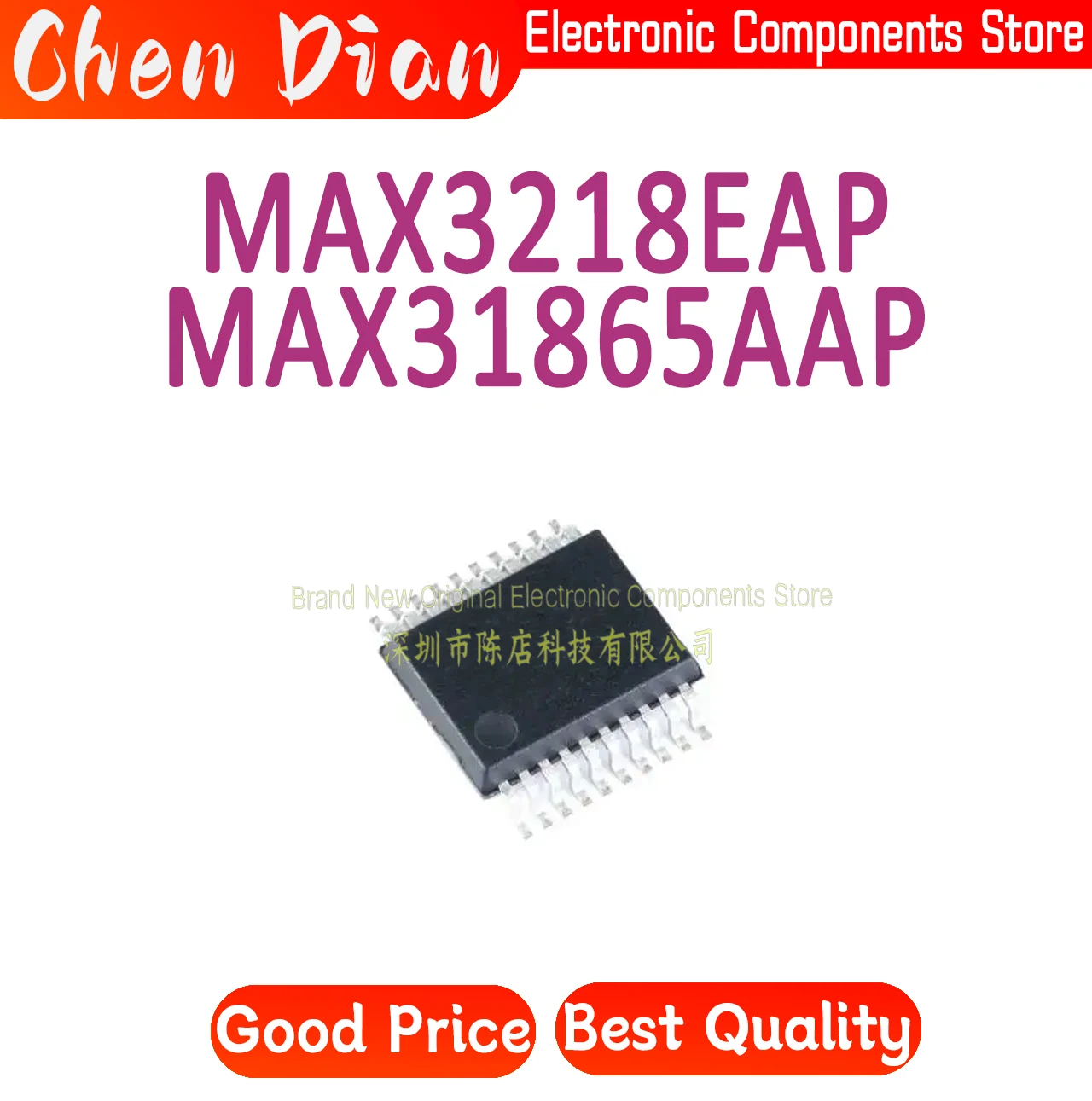 Parche de pines MAX3218EAP MAX31865AAP SSOP20