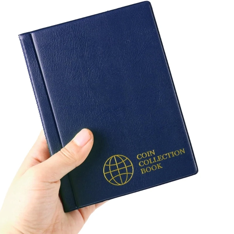 Transparent View Coin Collection Binder For Permanent Currency Display And Protections Coin Collection Holder Album 77JC