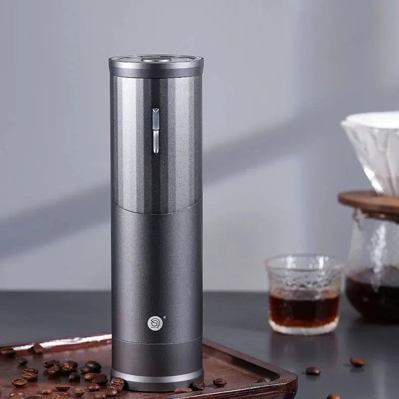 

USB Magnetic Cover Portable Metal Burr Electric Coffee Grinder