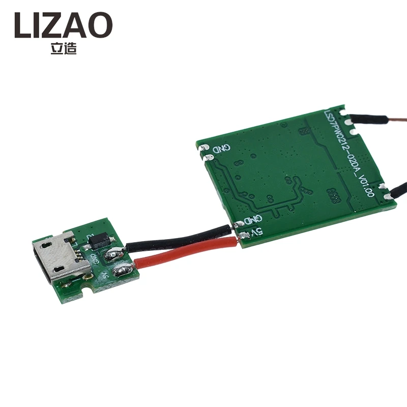 5V 1A 5W Wireless Power Charging Module DC 5V Input Transmitter‑Receiver Coil Set Non‑contact Inductive Power - zdjęcie 1