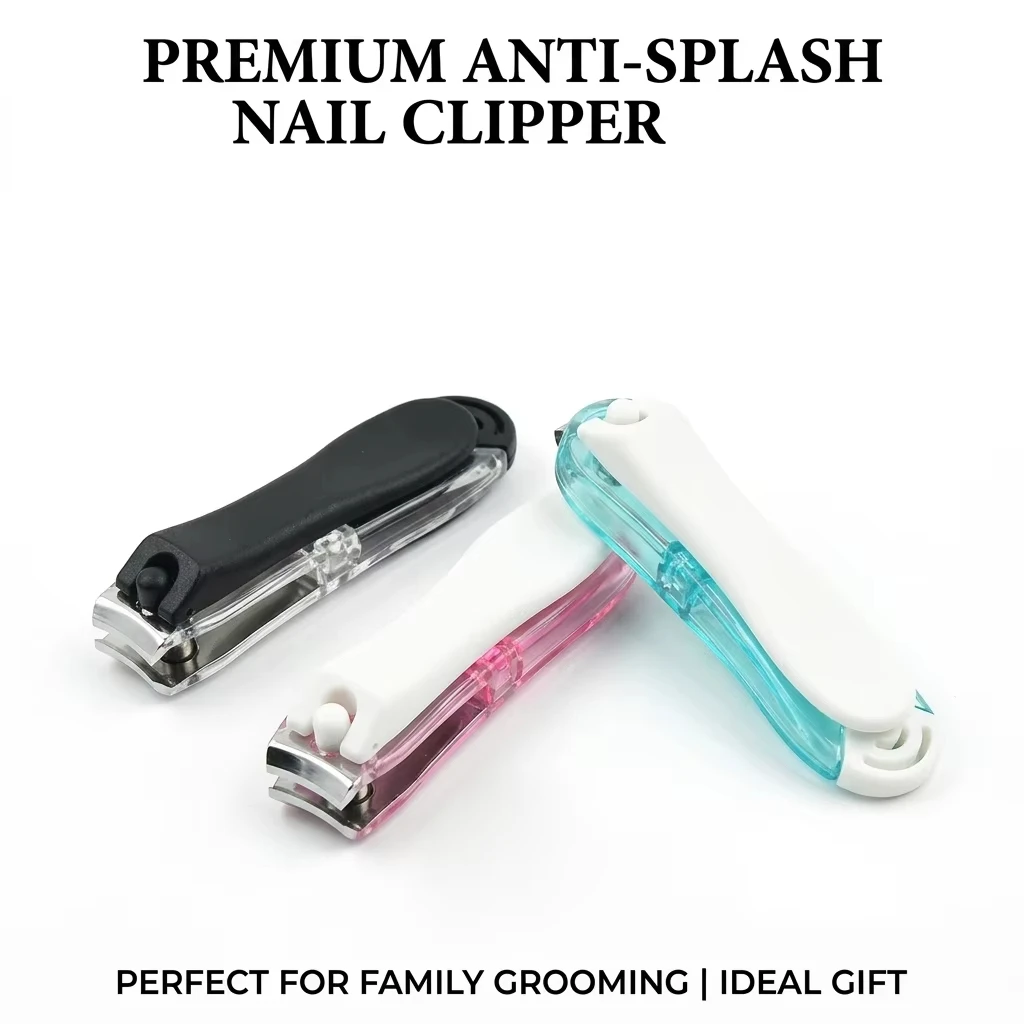 

1pcs Premium Rotate Nail Clippers Stainless Steel Nail Cutter Ergonomic Non-Slip Handle Nail Trimmer for Fingernails Toenails