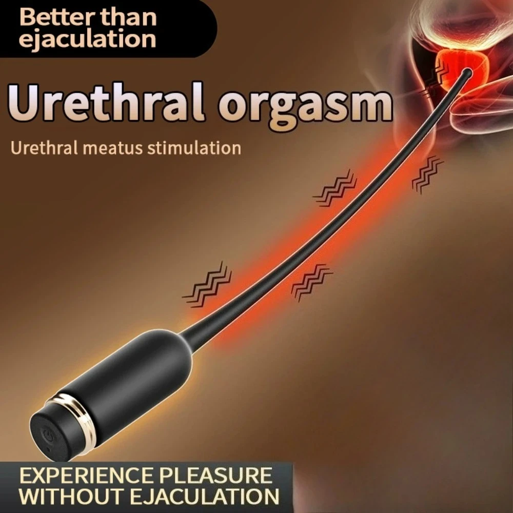 مجرى البول هزاز لعبة استثارة القضيب تدليك محفز الديك الحصان العين قضبان المساعد لعبة البروستاتا محفز للذكور مثلي الجنس الكبار الجنس لعب 18