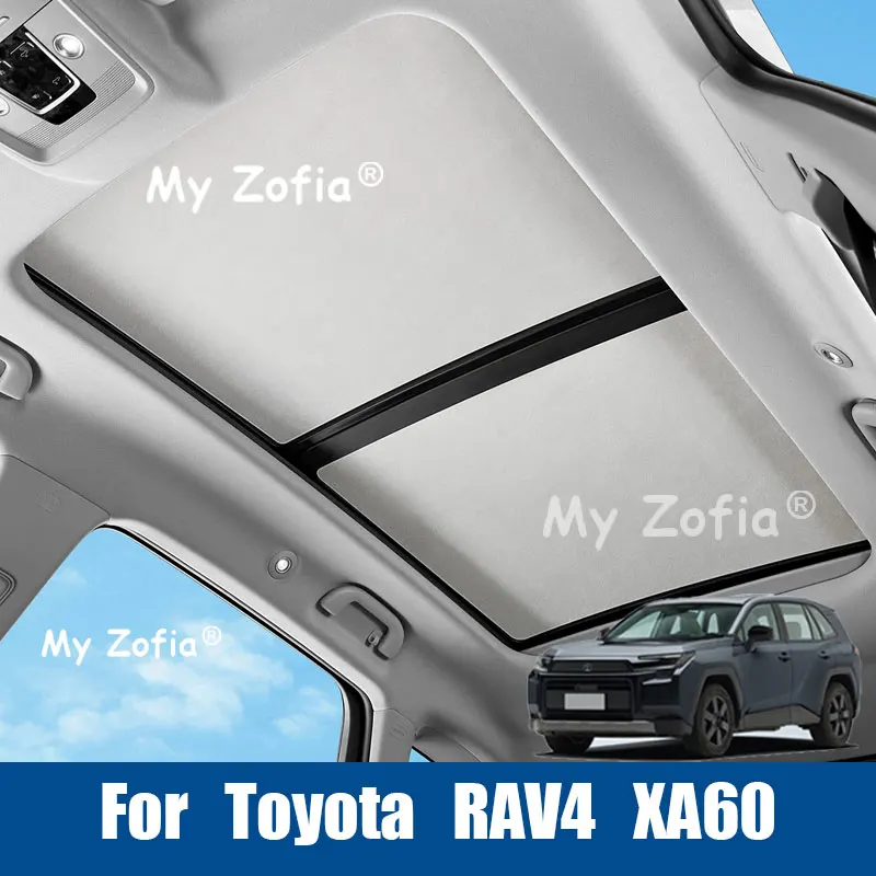 For Toyota RAV4 XA60 2026 2027 Car Sunroof Sunshade Cover Heat Insulation Anti-UV Light Blocking Roof Interior Accessories