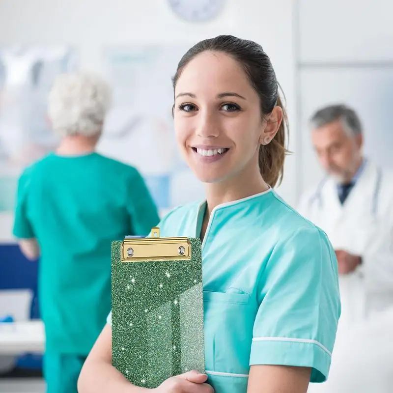 Cute Clipboard File Board Fashion Low Profile Chic Light A4 Letter Size Kids Clipboard With Metal Clip For Kids Students