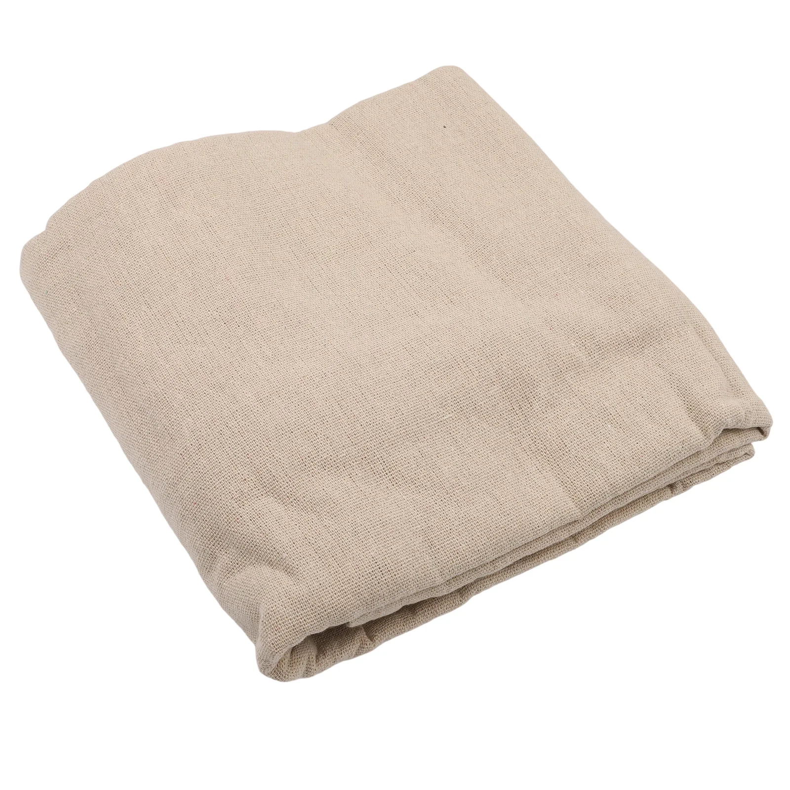 Plant Protection Cover with Zipper and Drawstring Burlap Fabric Designed to Provide Breathable Frost Protection in Winter