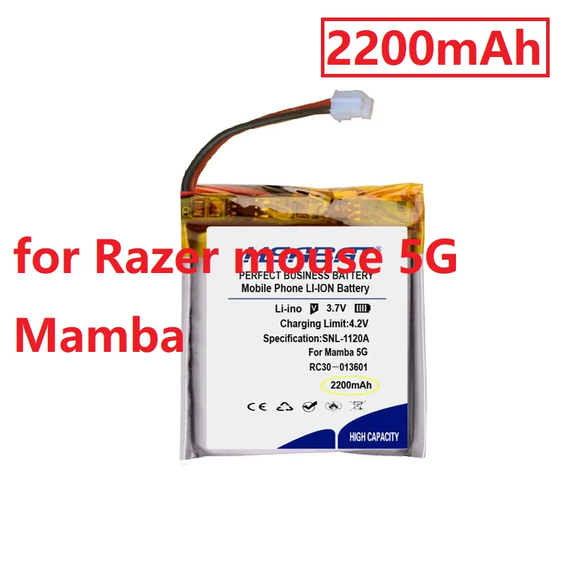 Cameron Sino 900mAh Replacement Battery For Razer Mamba Gaming Mouse