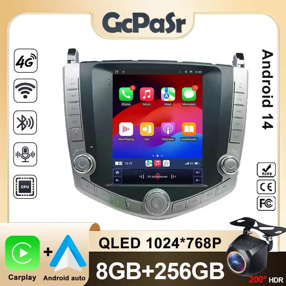 

Автомобильный радиоприемник, 9,7 дюймов, Android 14, QLED экран, для BYD S6 2011-2017 Carplay, GPS навигатор, стерео, мультимедийный плеер, стандартный Wi-Fi, BT, DSP, 2DIN