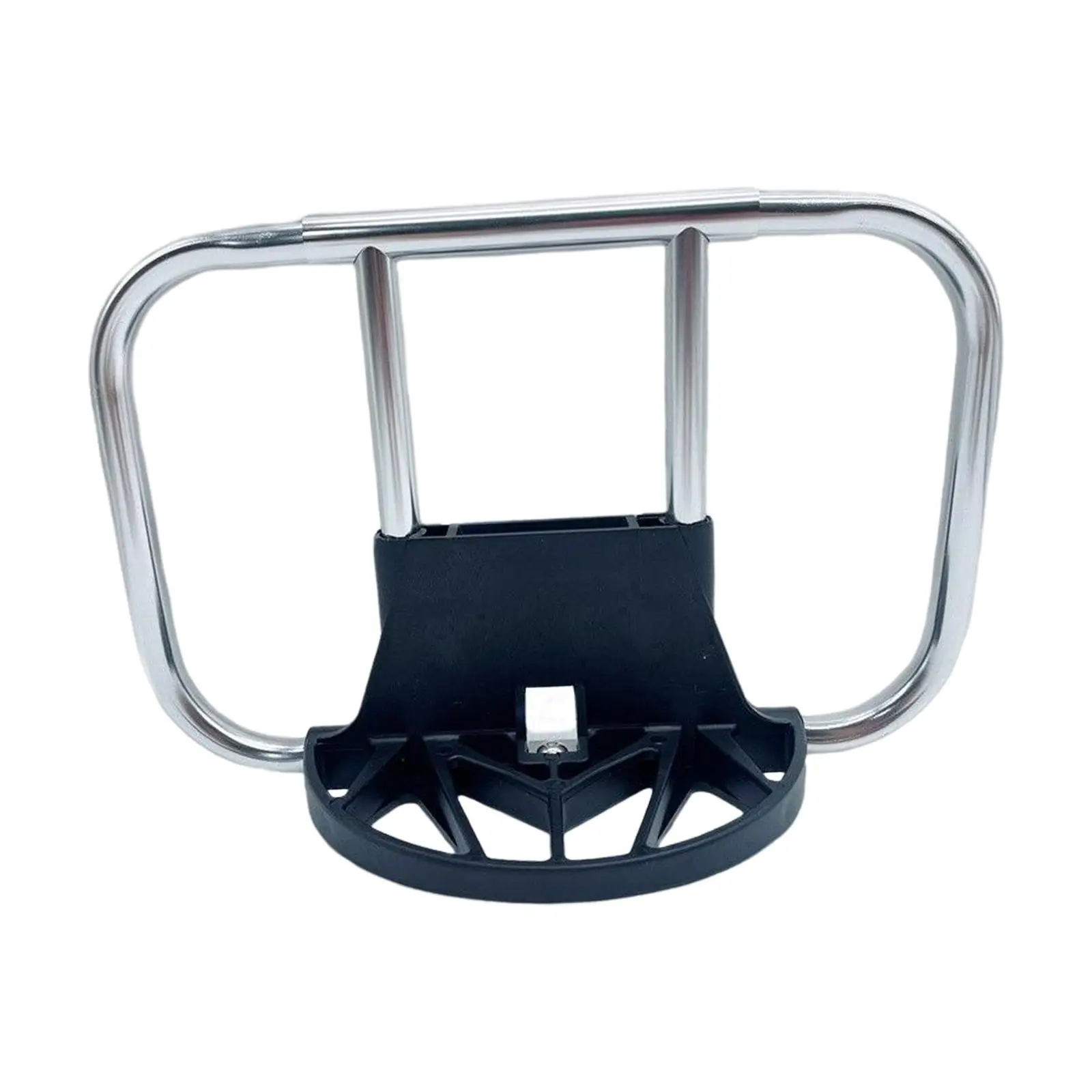 

Folding Bike Carrier Bracket Front Carrier Frame Lightweight Durable Stand for Backpack