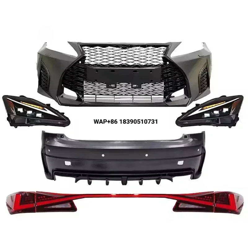 

Высококачественный комплект заднего фонаря для бампера для модернизации Is250 Is300, новая модель 2006-2019, комплект кузова