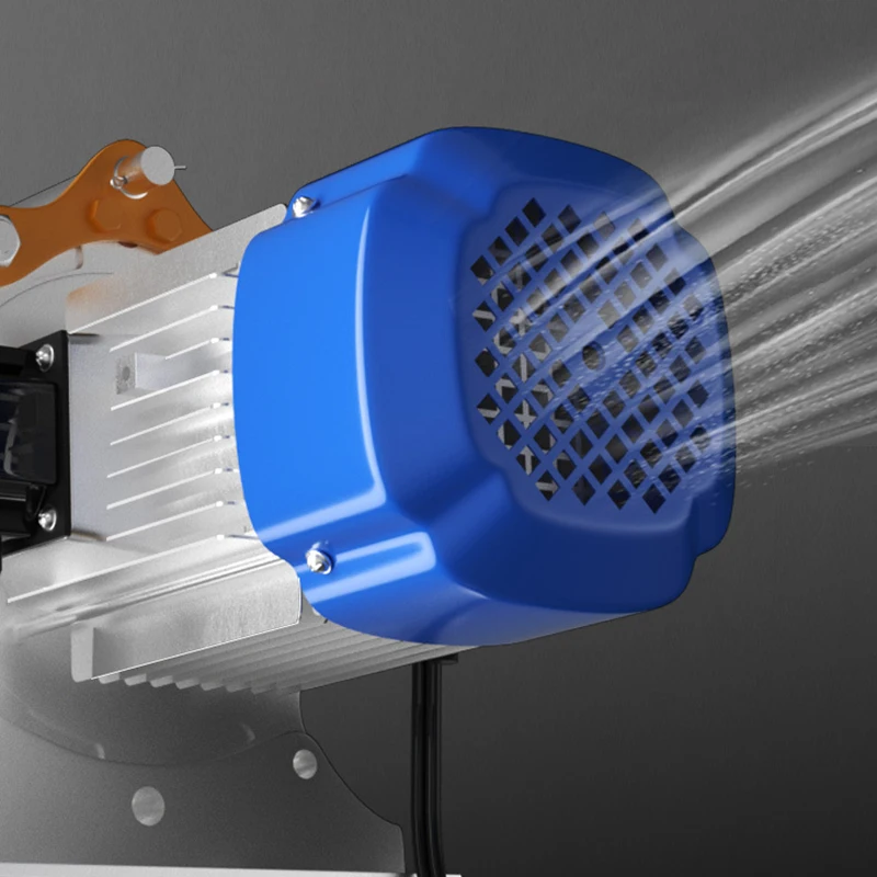 NEW Multifunctional Small Aluminum Shell Electric Hoist for Fast Lifting Home Decoration Crane Hoist