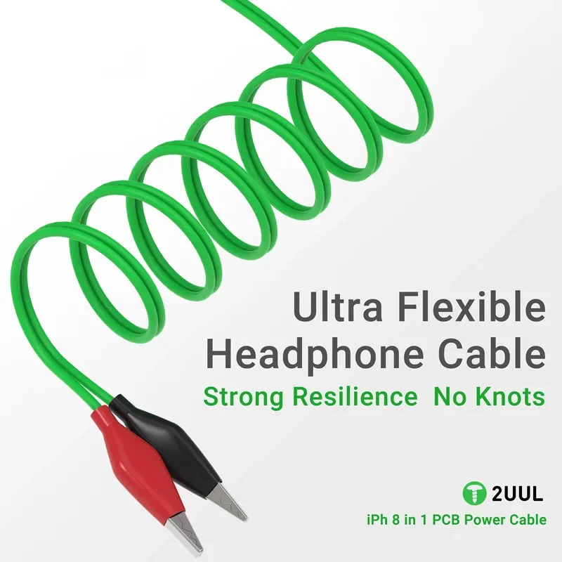 2UUL PW05 8in1電源ケーブル 高効率検出 IP 6-16PM電源供給修理対応 純正コネクタ 電源オン